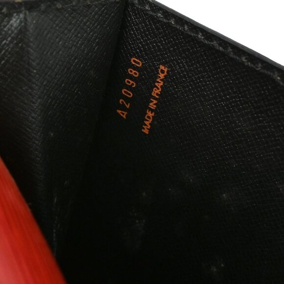 LOUIS VUITTON PORTE DOCUMENT SENATEUR CLUTCH BAG EPI RED A20980 YQ03810 BN02 - Picture 10 of 10